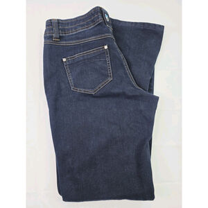 Kuhl Danzr Jeans Dark Blue Stretch Denim Jeans Straight Leg Women's Size 10